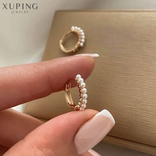 گوشواره کوچک مرواریدی ژوپینگ کد 1153 - خرید آنلاین از گالری آداس